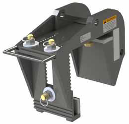Pelsue Beam Clamp - Fall Arrest Tower Anchor, Adjustable, for 3-1/2" to 8" Angle - BC-08A