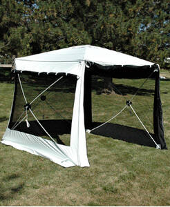 Pelsue Shade Tent. 6' x 6' Reflective Stripe - 6506SRS