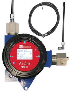 RKI Instruments AirLink 9900 Signal Repeater, 2.4 GHz radio with one flexible antenna and one right-angle antenna - 66-9900-2