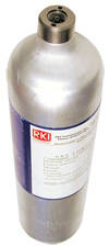 RKI Instruments Cylinder, H2S 25 PPM / CO 50 PPM / HEX 15% LEL / O2 12% in N2, 58AL - 81-0155RK-02