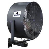 Schaefer 36" Versa-Kool Wall Mount Oscillating Fan, Black - VKWO36-B
