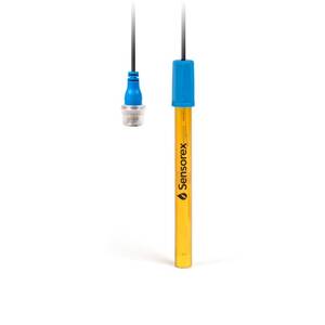 Sensorex pH2100 Flat Tip pH Electrode, Ultem, DJ