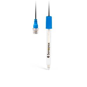Sensorex pH2400 Extended Life Glass pH Electrode, DJ, Refill, BTDBNC
