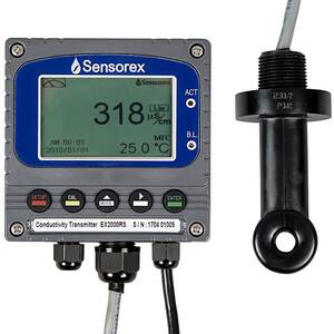 Sensorex Toroidal Conductivity Transmitter with Display - EX2000RS