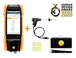 Testo 300 Residential / Commercial Analyzer Kit with printer (O2 & CO installed) - 0564 3002 83