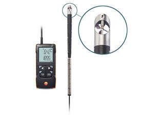 Testo 416 Digital 16mm Vane Anemometer with App Connection - 0563 0416
