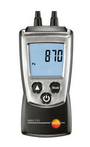 Testo 510 Pocket Pro Pressure Meter with Air Velocity - 0560 0510