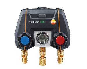 Testo 550i - App-controlled Digital Manifold with Bluetooth and 2-way Valve Block - 0564 2550 01