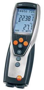 Testo 735-2 Compact Pro Thermometer with Memory & Software - 0563 7352