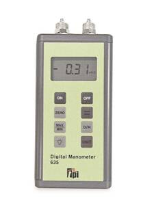 TPI 635 Dual Input Differential Manometer