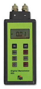 TPI 655L Dual input, 7 Selectable Units of Measure, 100 psi, Liquids