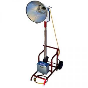Western Technology 1000W Single Head Portable Light with Cart - 7410-1