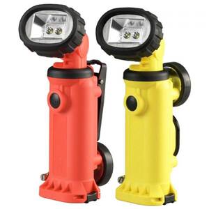 Western Technology Intrinsically Safe Flood, Dual LED, Yellow, Swivel Head, Hook, NiCD, With Charger and AC & DC Cords - 7465YEL