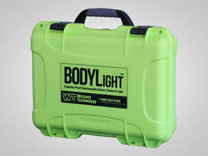 Western Technology Resin Case for The BODYLight Lime Green - 8910 Case