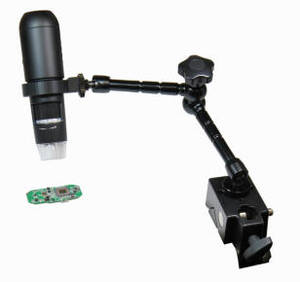 Zarbeco Adjustable 11" Articulated Arm Stand for MI-HDMI-USB2 - MI-AAT-11