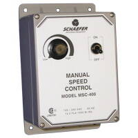 Schaefer Manual Variable Speed Control - MSC-400