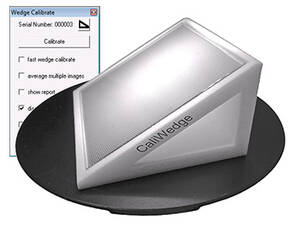 Zarbeco CaliWedge for ZDM and other Microscopes Patent Pending One Step Software Calibration - CW-ZDM2